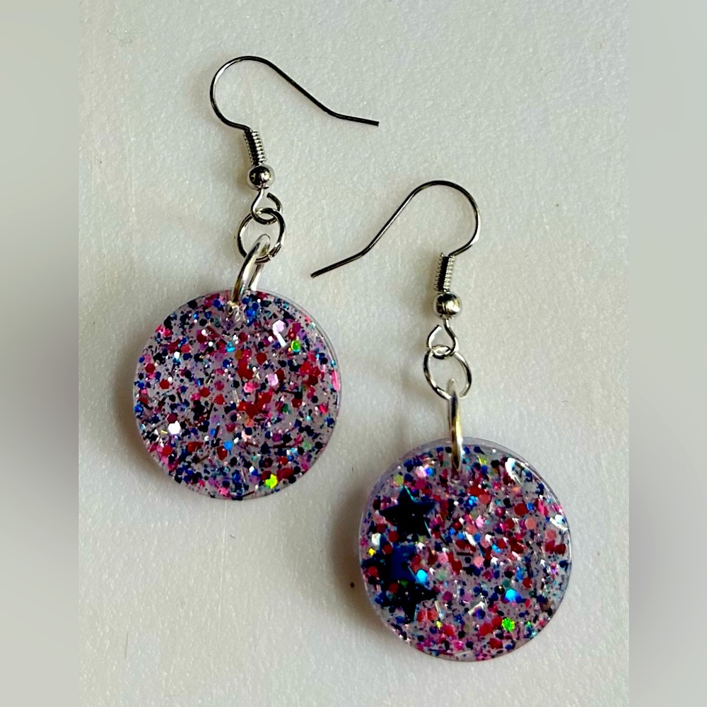 Handmade Resin Earrings